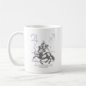 射手座 コーヒーマグカップ (左)