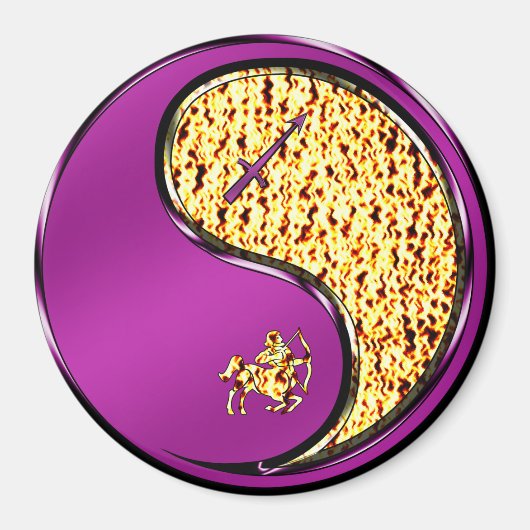 射手座・ザ・アーチャー マグネット (正面)