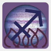 射手座 スクエアシール (正面)