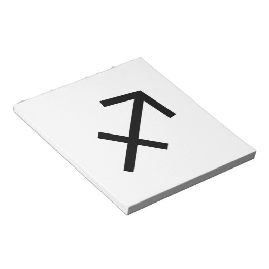 射手座 ノートパッド (アングル)