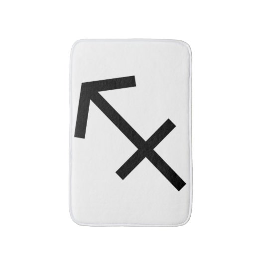 射手座 バスマット (正面縦)