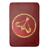 射手座 バスマット (正面縦)