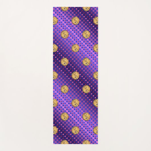 射手座&ファイアオックス ヨガマット (正面)