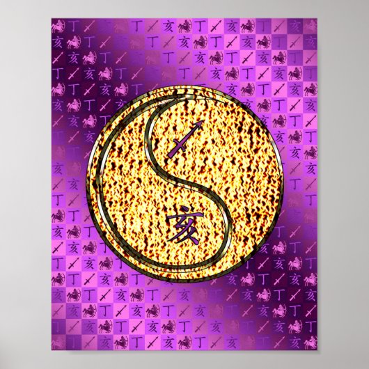 射手座&ファイアボア ポスター (正面)