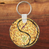 射手座&ファイアーモンキー キーホルダー (正面)