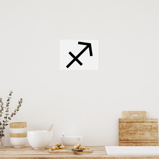 射手座 ポスター (キッチン)