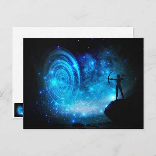 射手座 ポストカード (正面/裏面)