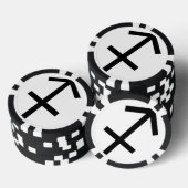 射手座 ポーカーチップ (積み重ね)