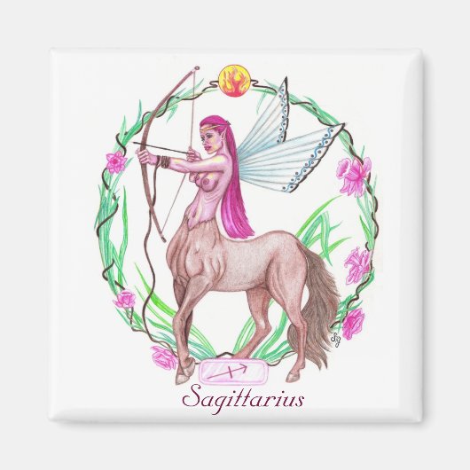 射手座 マグネット (正面)