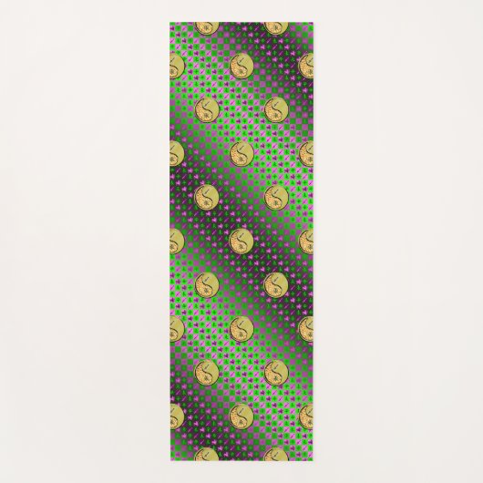 射手座&メタルヤギ ヨガマット (正面)