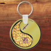 射手座&メタルロースター キーホルダー (裏面)