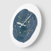 射手座 ラージ壁時計 (傾斜)
