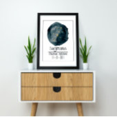 射手座〔占星術の〕十二宮図のサイン:名前をカスタムすると誕生日 ポスター