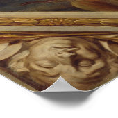 射手座、〔占星術の〕十二宮図のシンボルや象徴 ポスター (角)