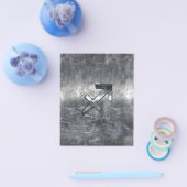 射手座〔占星術の〕十二宮図サインインSilver Steel チラシ (シングル)