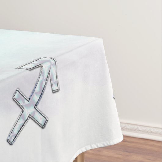 射手座〔占星術の〕十二宮図サインオンマザーオブパールスタイル テーブルクロス (インサイチュ)