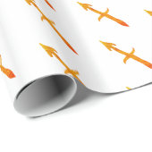 射手座〔占星術の〕十二宮図サインゴールデンシンボル ラッピングペーパー (ロールコーナー)