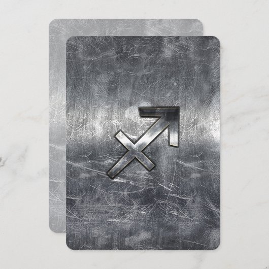 射手座〔占星術の〕十二宮図サインテ動揺してール (正面/裏面)