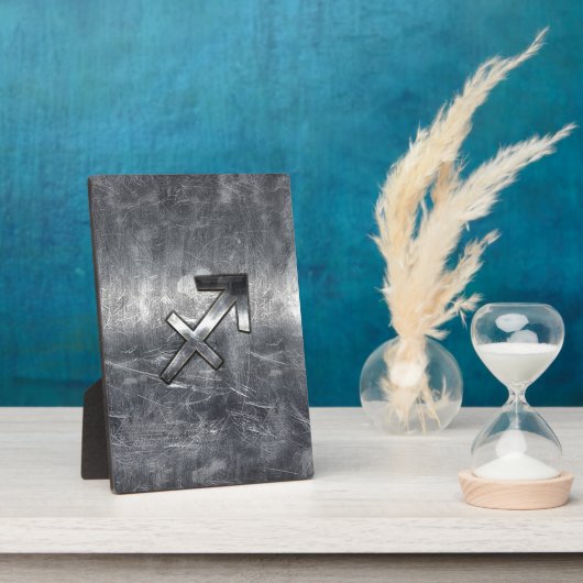 射手座〔占星術の〕十二宮図サインテ動揺してール フォトプラーク (側面)