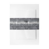 射手座〔占星術の〕十二宮図シルバー動揺してスチールの外観 招待状ベリーバンド (正面例)