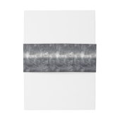 射手座〔占星術の〕十二宮図シルバー動揺してスチールの外観 招待状ベリーバンド (裏面例)