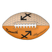 射手座〔占星術の〕十二宮図シンボル標準by K Yoncich アメリカンフットボール (正面)