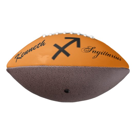 射手座〔占星術の〕十二宮図シンボル標準by K Yoncich アメリカンフットボール (回転270)