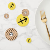 射手座〔占星術の〕十二宮図シンボル標準by K Yoncich コンフェッティ (グループ)