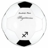 射手座〔占星術の〕十二宮図シンボル標準by K Yoncich サッカーボール (正面)