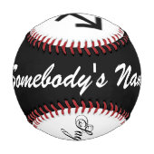 射手座〔占星術の〕十二宮図シンボル標準by K Yoncich 野球ボール (裏面)