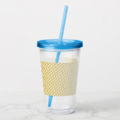 射手座〔占星術の〕十二宮図シンボル要素by K Yoncich アクリルタンブラー (裏面)