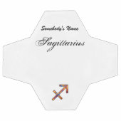 射手座〔占星術の〕十二宮図シンボル要素by K Yoncich サッカーボール (フラット)