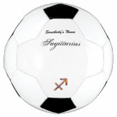 射手座〔占星術の〕十二宮図シンボル要素by K Yoncich サッカーボール (正面)