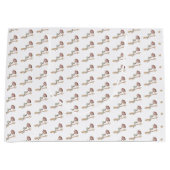 射手座〔占星術の〕十二宮図ボー ラージペーパーバッグ (正面)