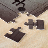 射手座〔占星術の〕十二宮図ミュージシャンサキソフォン ジグソーパズル (側面)