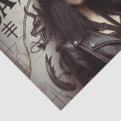 射手座〔占星術の〕十二宮図ミュージシャンサクソフォンデクページ 薄葉紙 (詳細)