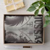 射手座〔占星術の〕十二宮図ミュージシャンサクソフォンデクページ 薄葉紙 (ギフト)