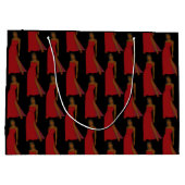 射手座〔占星術の〕十二宮図抱き枕 ラージペーパーバッグ (裏面)