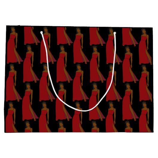 射手座〔占星術の〕十二宮図抱き枕 ラージペーパーバッグ (裏面)