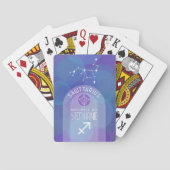 射手座〔占星術の〕十二宮図星占いサイン写真誕生日 トランプ (裏面)
