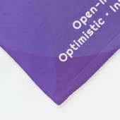 射手座〔占星術の〕十二宮図星占いサイン写真誕生日 フリースブランケット (角)