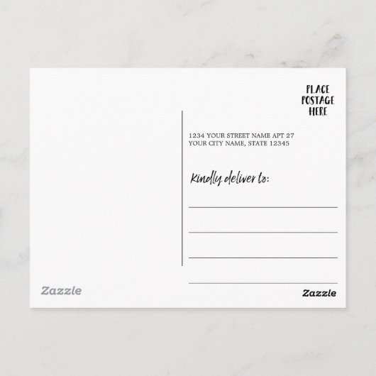 射手座〔占星術の〕十二宮図星占いサイン写真誕生日 ポストカード (裏面)