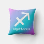 射手座〔占星術の〕十二宮図星形星占い勾配 クッション (裏面)