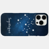 射手座〔占星術の〕十二宮図標識コンステレーション Case-Mate iPhoneケース (裏面 (横))