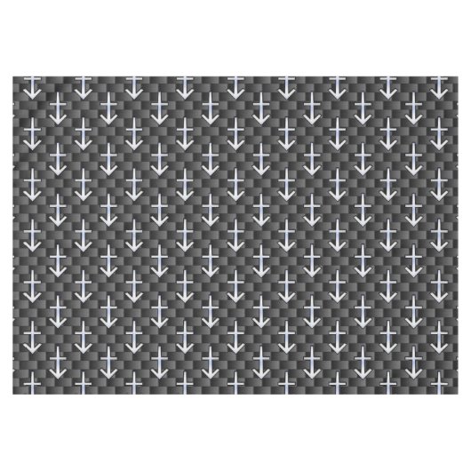 射手座〔占星術の〕十二宮図標識炭素繊維スタイル テーブルクロス (正面(横))