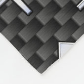 射手座〔占星術の〕十二宮図標識炭素繊維スタイル フリースブランケット (角)