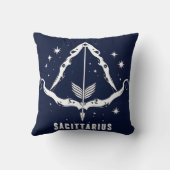 射手座〔占星術の〕十二宮図標識 クッション (裏面)