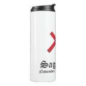 射手座〔占星術の〕十二宮図標識 タンブラー (回転左)