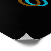 射手座〔占星術の〕十二宮図標識 ポスター (角)