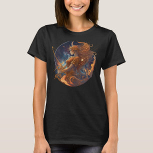 射手座〔占星術の〕十二宮図標識 Tシャツ